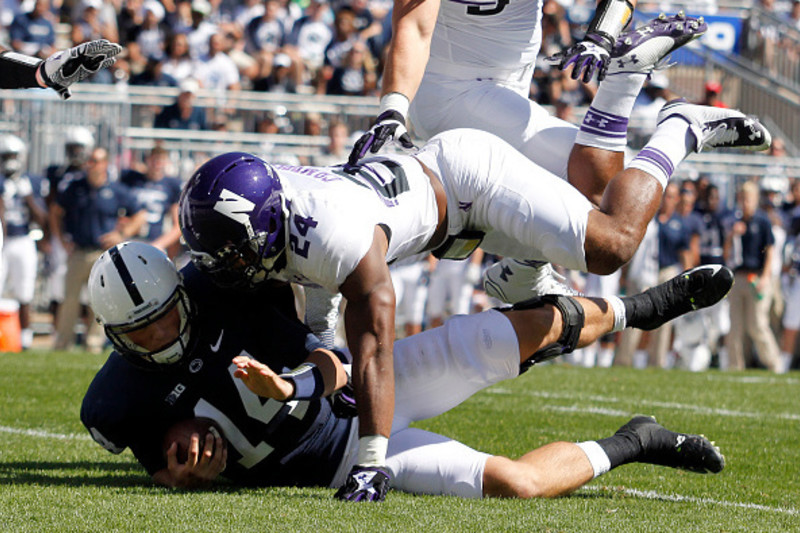 Penn State quarterback Christian Hackenberg seems to miss former