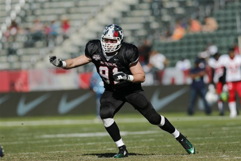 2015 NFLPA Collegiate Bowl: Showers signal calls TD drive in 17-0