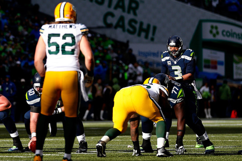 Clay Matthews fined $22,050 for blindside block on Russell Wilson