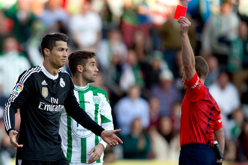 Spanish referee: They didn't let me ref Real Madrid after I sent off Cristiano  Ronaldo