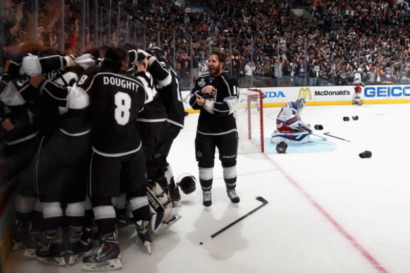 2013-14 Drew Doughty Los Angeles Kings Stadium Series Game Worn