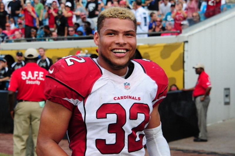 Tyrann Mathieu Signed Arizona Cardinals Jersey / AKA Honey Badger