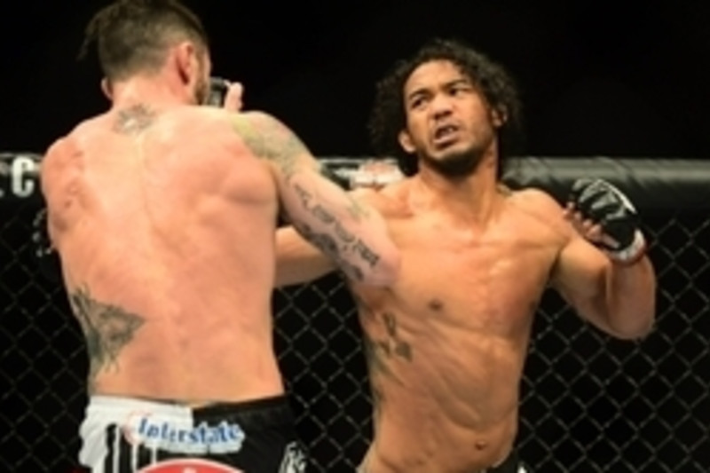 UFC on FOX 5: Benson Henderson and Nate Diaz Weigh-in + Staredown (...