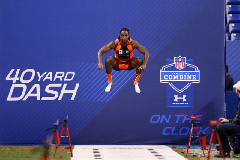 Canceled NFL Scouting Combine puts 40-yard-dashes on the backburner