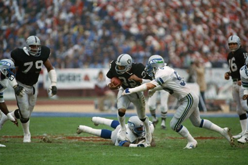 1983 Los Angeles Raiders AFC title game vs. Seattle Seahawks