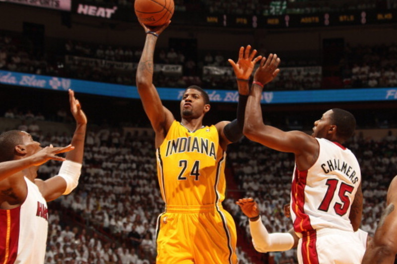 Paul George helps Indiana close gap on New York