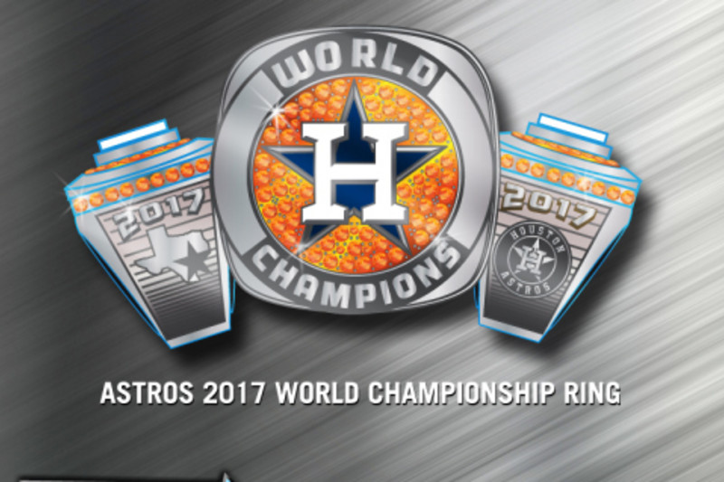 Minor League Team Cancels '2017 Astros World Series Champion' Ring