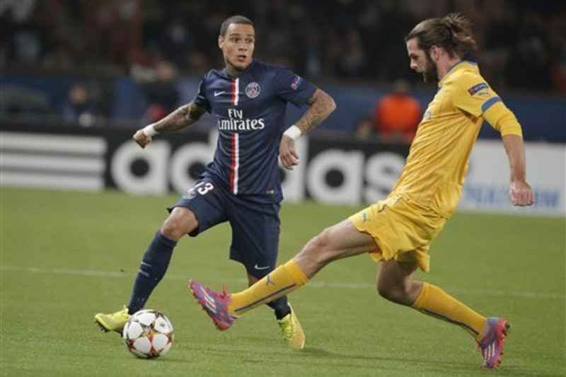 Chelsea transfer news: Blues 'eyeing Gregory van der Wiel move from PSG', Football