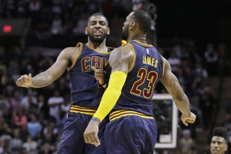 Kyrie Irving on Track to Pass LeBron James as Cleveland Cavaliers