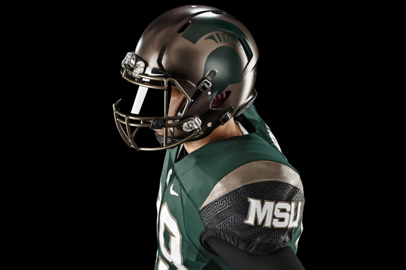 Michigan State reveals new Nike Mach Speed Football uniforms