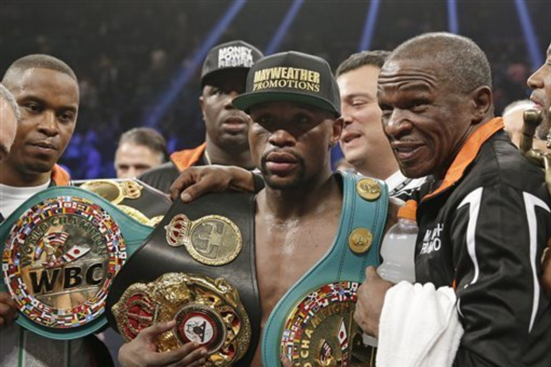 Floyd Mayweather or Manny Pacquiao will take home the most expensive belt  in ring history after Las Vegas showdown