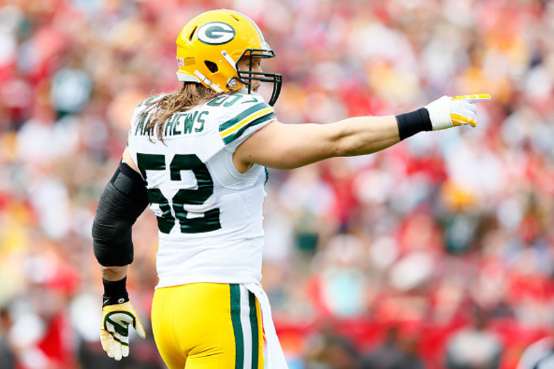 Clay Matthews reacts to Packers giving his old number to a rookie