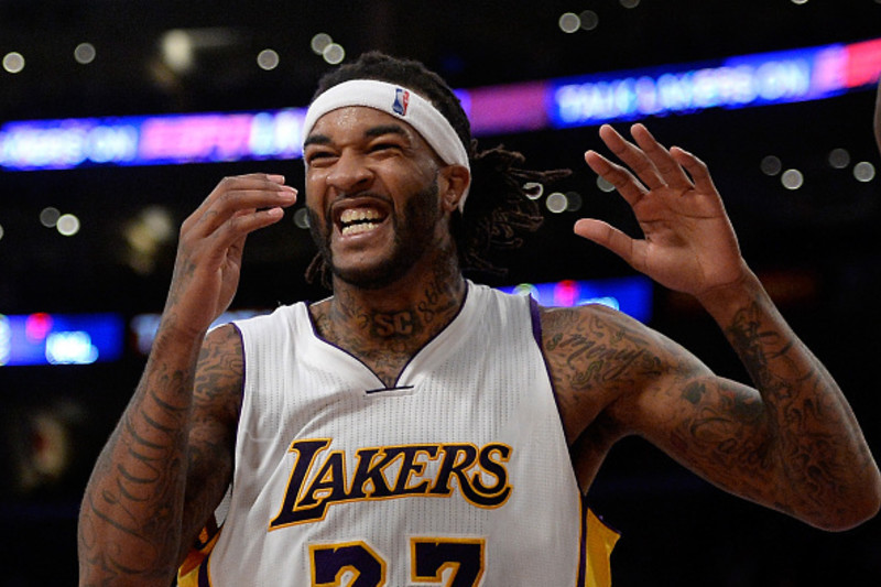 Los Angeles Lakers #27 Jordan Hill -- Center