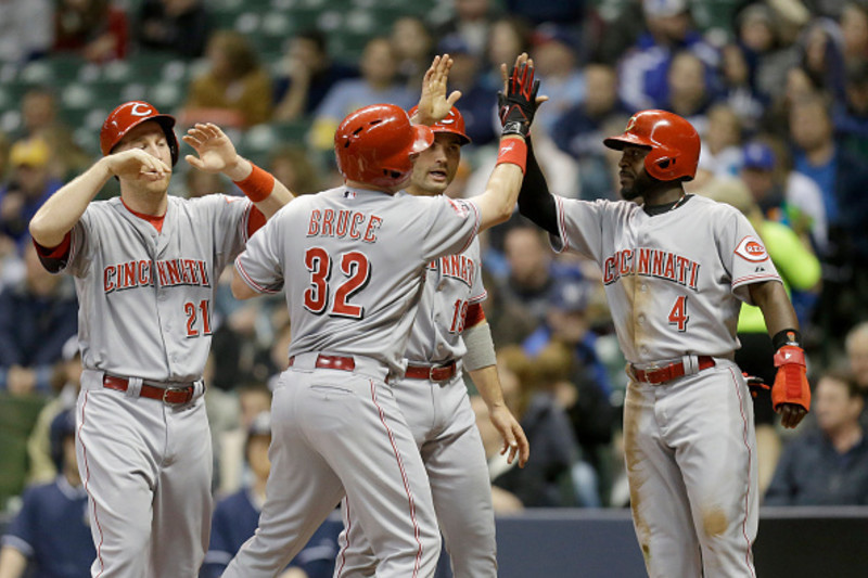 Joey Votto by Mike Mcginnis