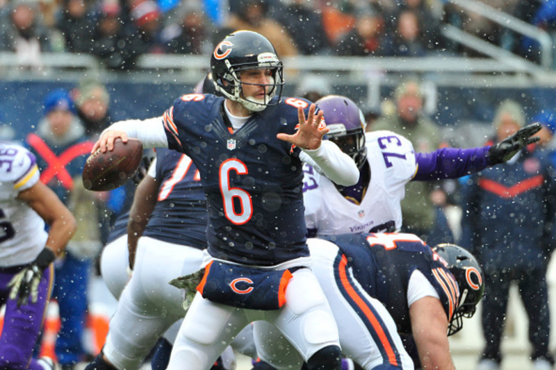 The Chicago Bears' QB depth chart should look like this