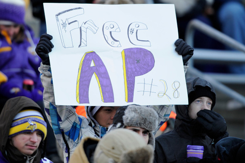 A Correction On The Adrian Peterson Timeline - Daily Norseman