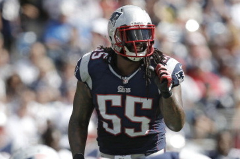 Brandon Spikes Guarantees Two Wins Over Patriots