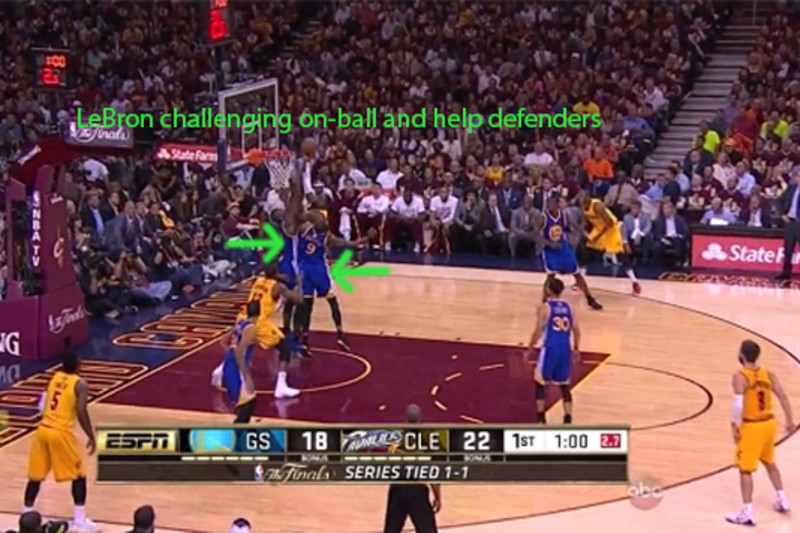 Steph Curry Is Running Circles Around The Cavs' Defense