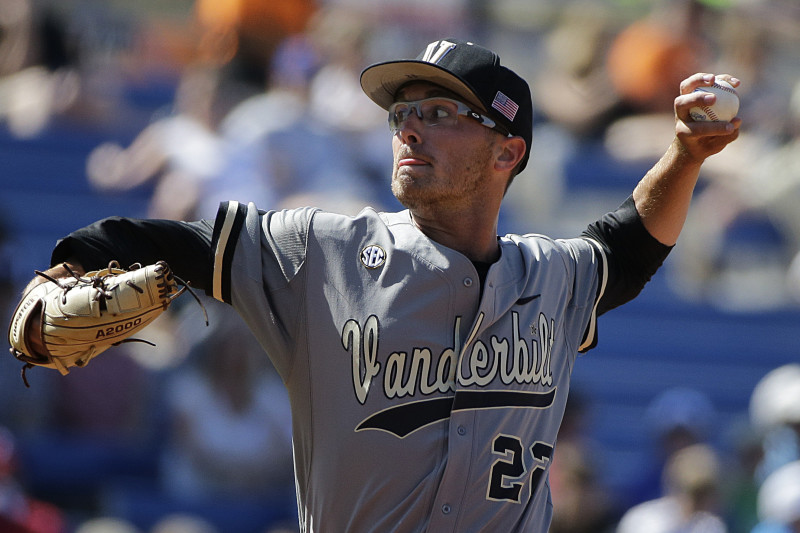 College World Series 2015: Time and TV Schedule for Vanderbilt vs. UVA, News, Scores, Highlights, Stats, and Rumors