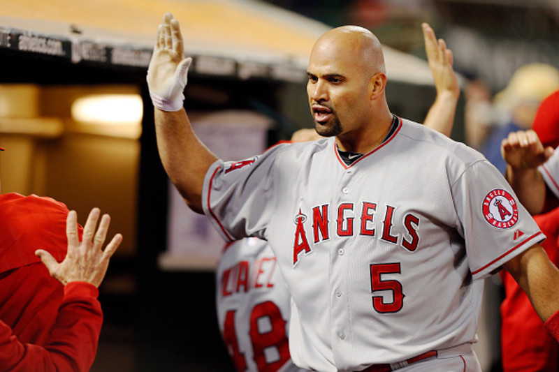 Report: Torii Hunter and Albert Pujols nearly fought in Angels clubhouse  last season