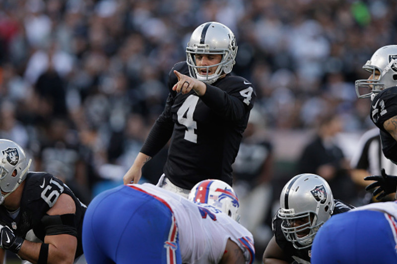 Derek Carr Las Vegas Raiders Shoutout Signed Photo Autograph