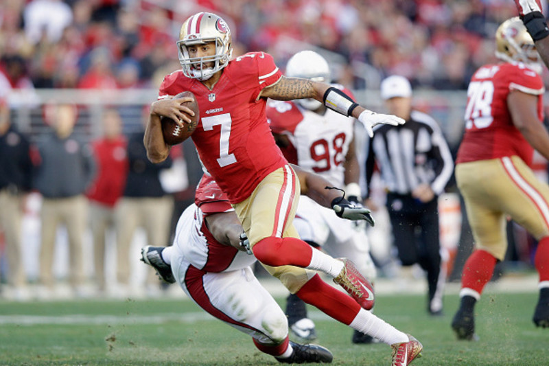 Kaepernick returns as 49ers' starter at a precarious time