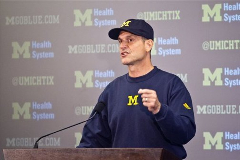 meet the 6 year old who stole the show at jim harbaugh s press conference bleacher report latest news videos and highlights