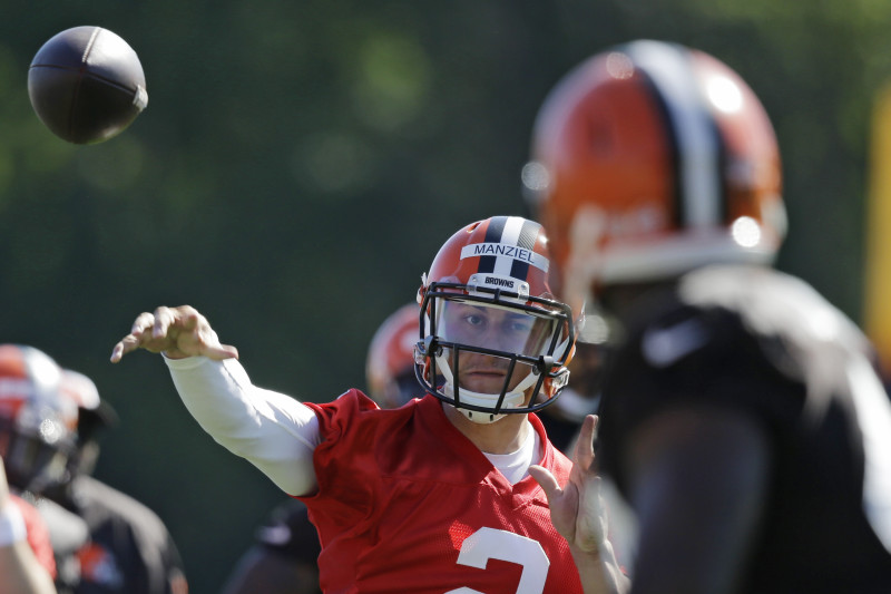 AP interview: Johnny Manziel says he's done with football — mostly