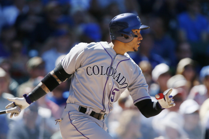 2013 MLB All-Star Game: Carlos Gonzalez, Troy Tulowitzki and