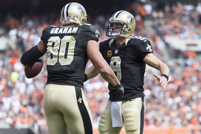 New Orleans Saints - Jimmy Graham will play for Michael Irvin's team ->