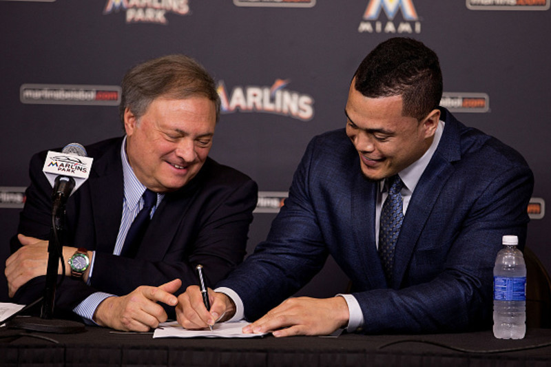 Yankees' Giancarlo Stanton takes parting shots at Miami Marlins