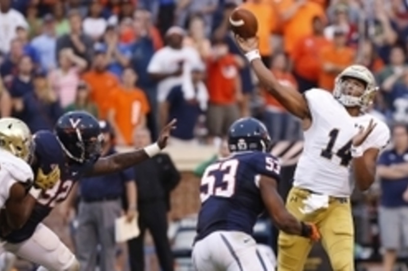 How DeShone Kizer ended Notre Dame's QB battle by shredding Texas