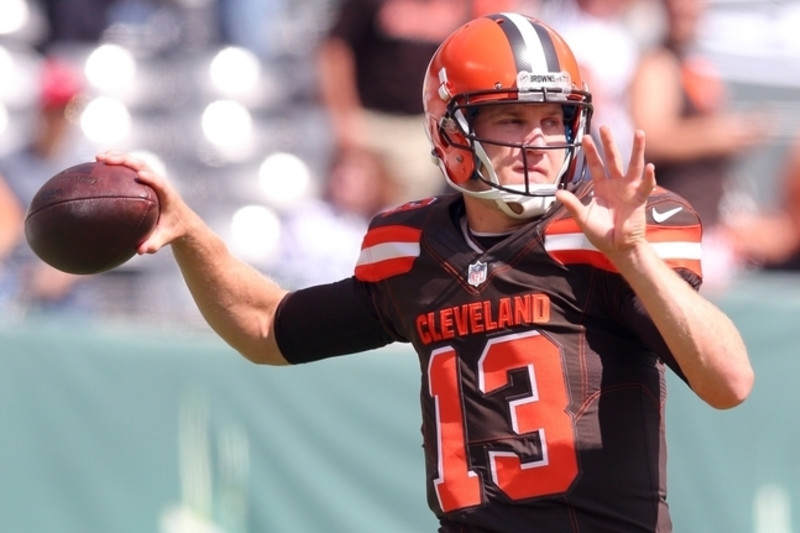 Reminder: The Cleveland Browns are starting Josh McCown - Bucs Nation