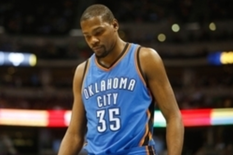 Oklahoma City Thunder 2015 roster: Kevin Durant and Russell