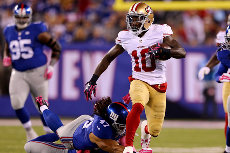 49ers spoil Vick's stellar performance