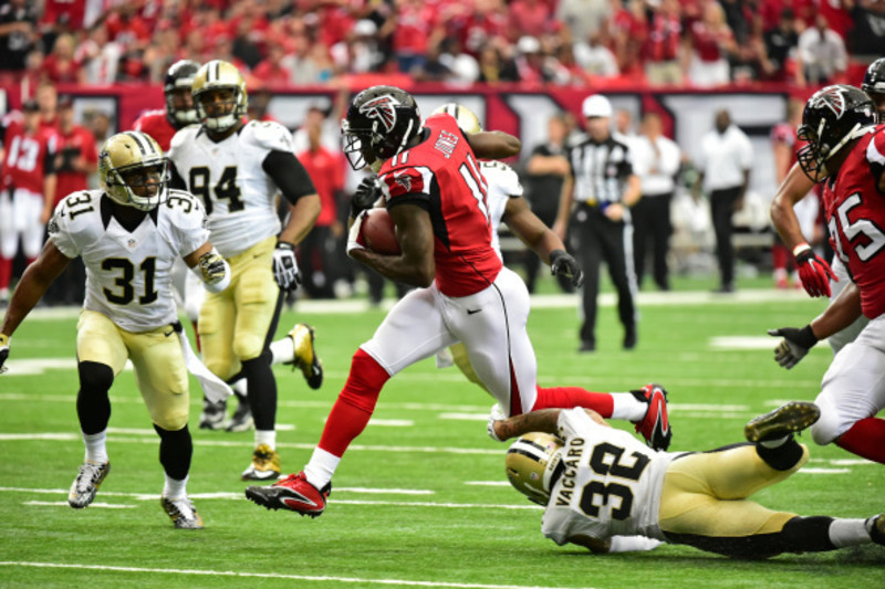 Atlanta Falcons report Julio Jones inactive vs. New Orleans Saints