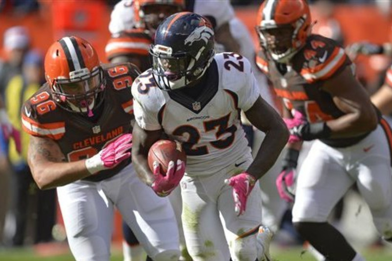 10 Fantasy Football Sleepers for Week 6 - Ronnie Hillman, RB, Denver Broncos