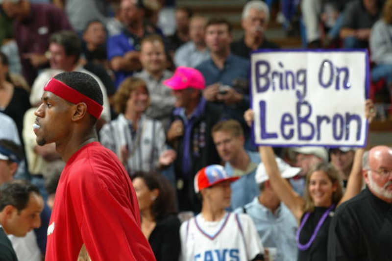 Elias Sports Bureau on X: On this day in 2003, LeBron James was