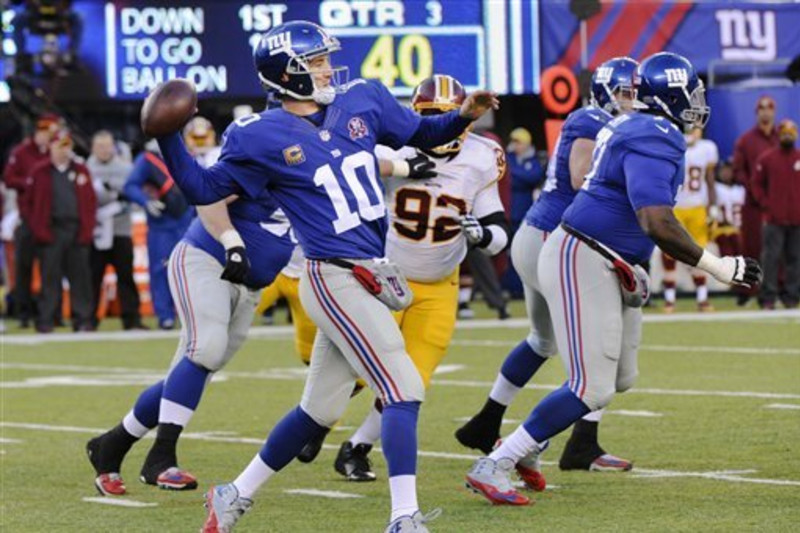 Event Feedback: Washington Redskins vs. New York Giants - NFL