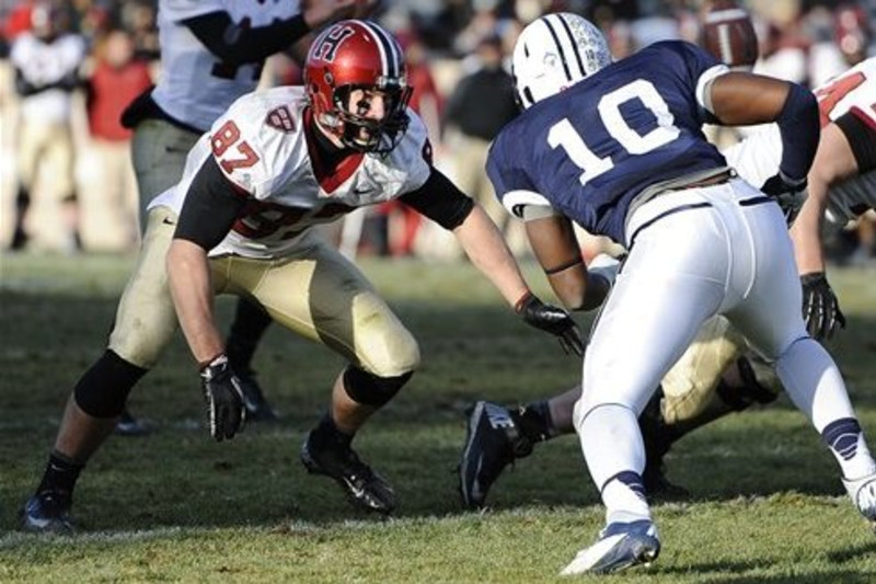 While at Harvard, Cameron Brate was a Gronk fan. Now, he's a