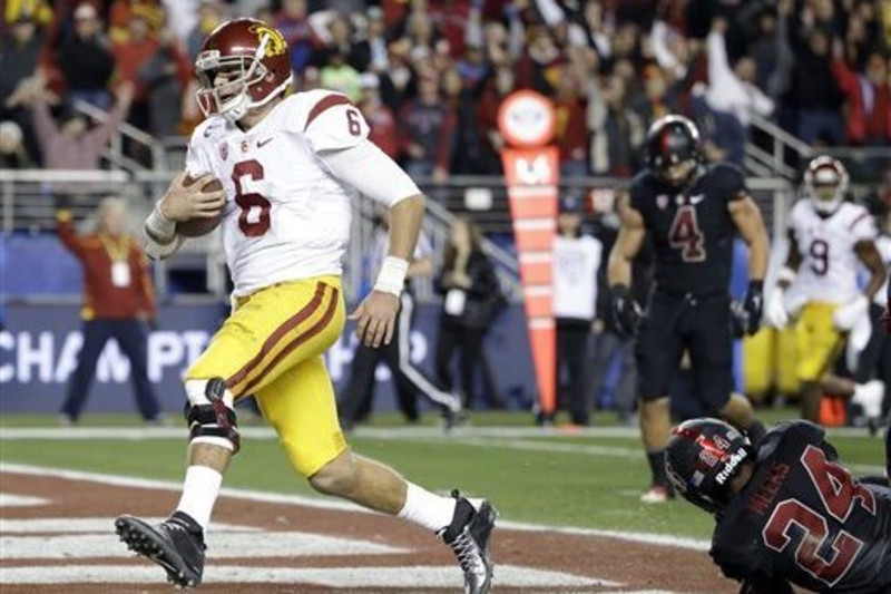 2015 Pac-12 Football Championship Game: Stanford's Christian McCaffrey  makes record-breaking Heisman case