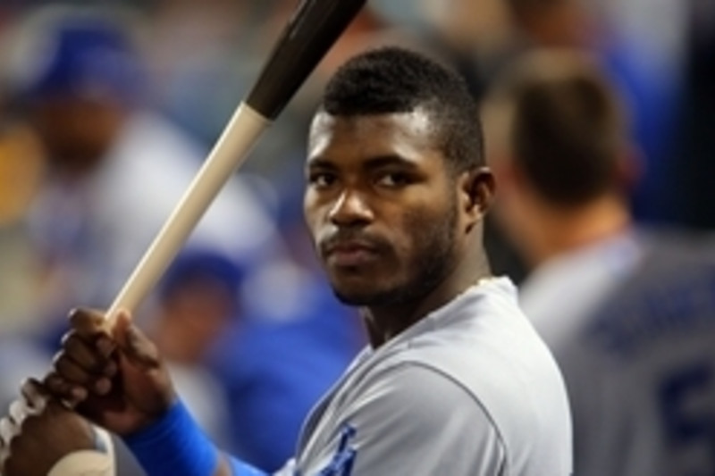 Los Angeles Dodgers star Yasiel Puig on body love and outfield