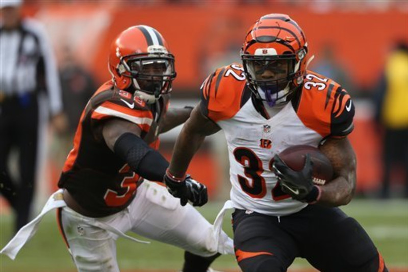 Jeremy Hill eyes redemption in playoff rematch vs. Steelers