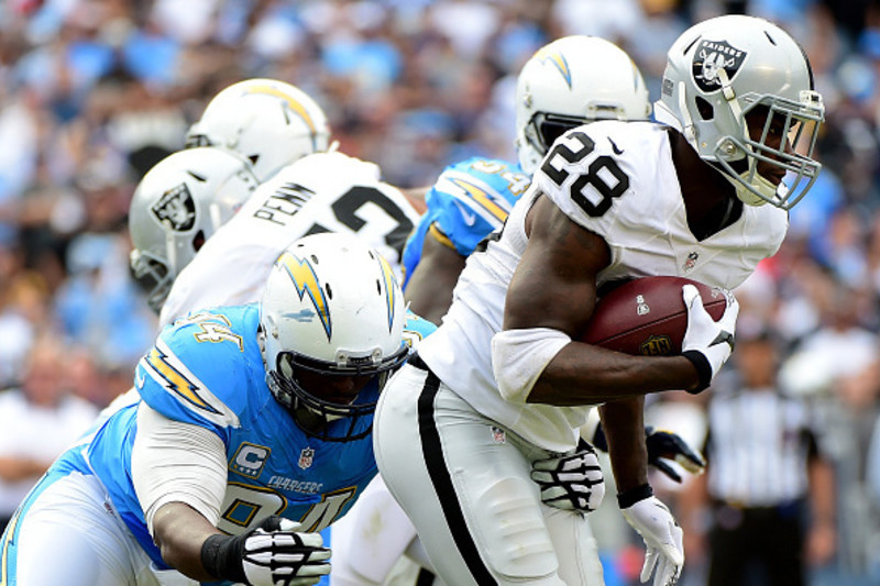 Raiders 37-29 Chargers (Oct 25, 2015) Final Score - ESPN