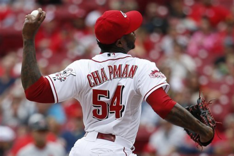 Dodgers trade for Aroldis Chapman, assemble dominant back end of bullpen