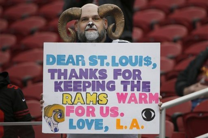 Rampage? The History Of How The Rams Keep Embarrassing St. Louis - SB  Nation St. Louis