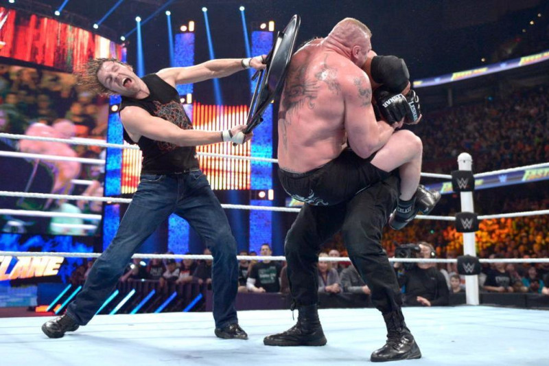WWE Advertises Brock Lesnar for Final Joe Louis Arena Event