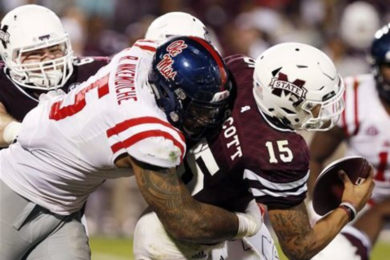 ESPN College Football on X: Ole Miss DT Robert Nkemdiche is the