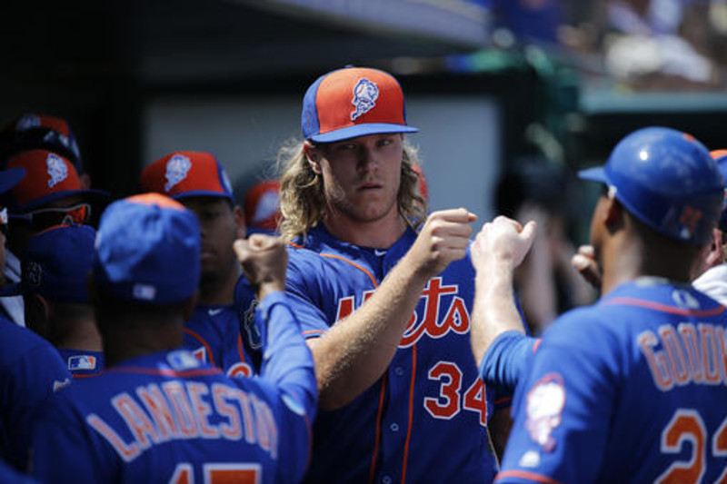 Mets set World Series rotation: Harvey, deGrom, Syndergaard