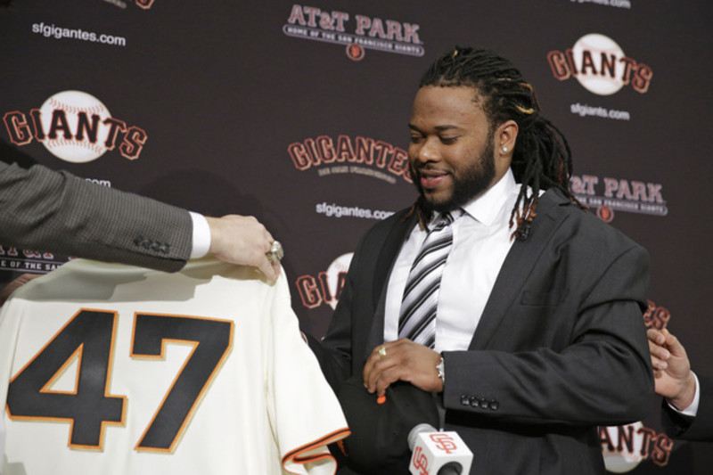 Giants notes/lineups: Johnny Cueto receives his World Series ring, etc. -  Giants Extra